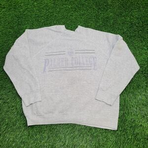 Vintage 80s Palmer College Sweatshirt Womens 2XL 24x25 Boxy